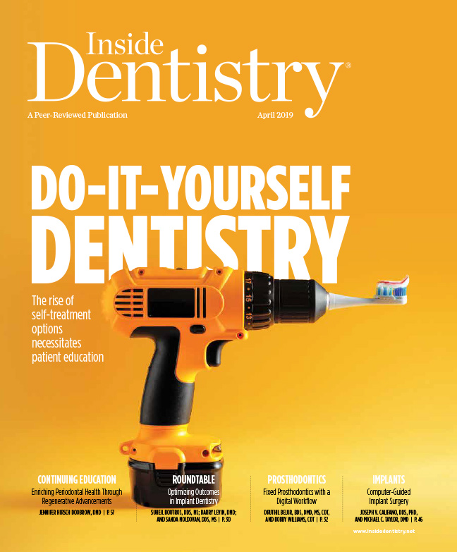 Inside Dentistry April 2019 Cover