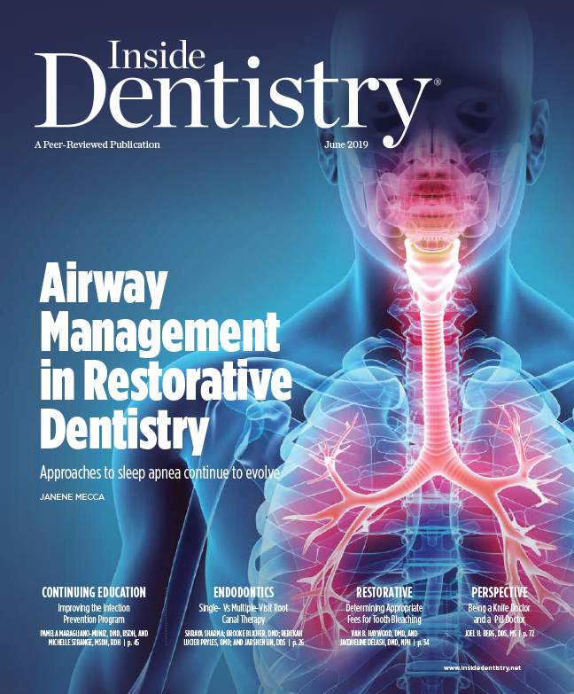 Inside Dentistry June 2019 Cover