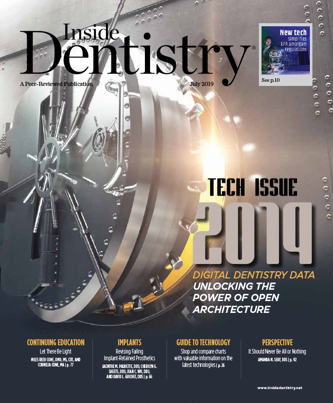 Inside Dentistry July 2019 Cover