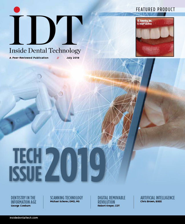 Inside Dental Technology July 2019 Cover