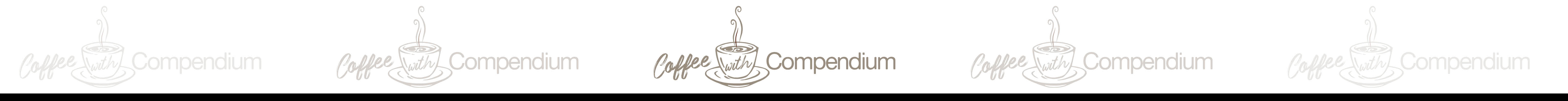 Coffee with Compendium Logo