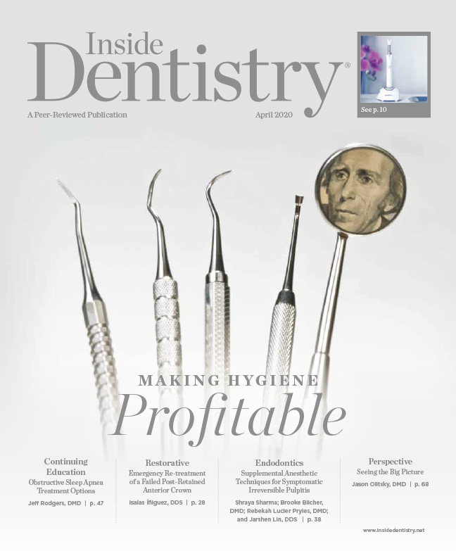 Inside Dentistry April 2020 Cover