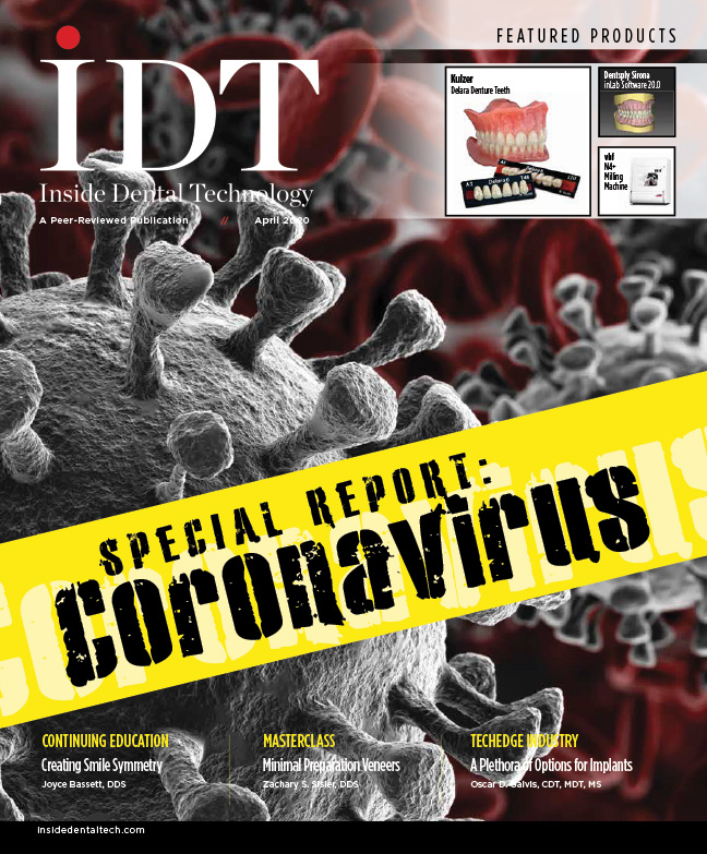 Inside Dental Technology April 2020 Cover