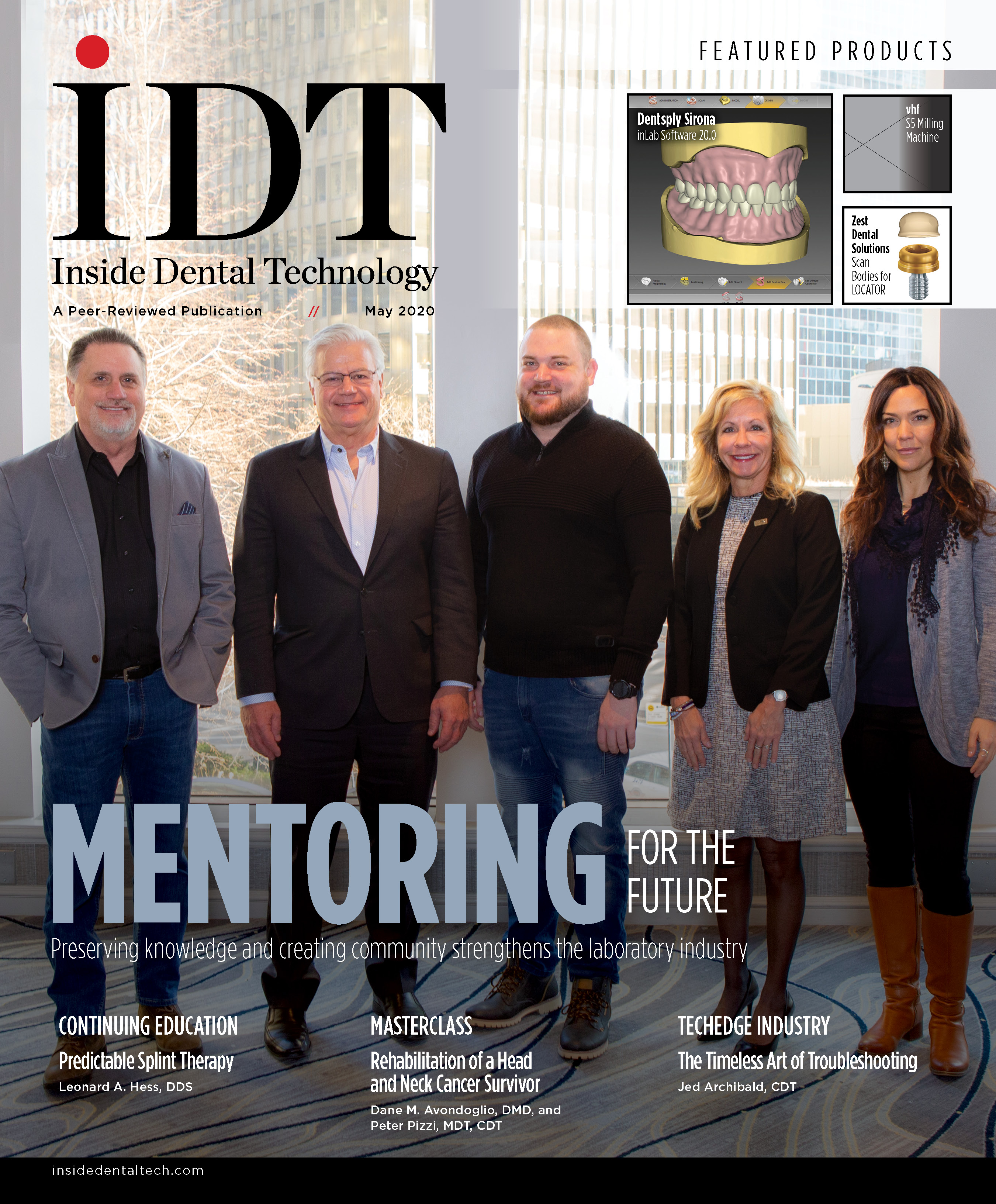 Inside Dental Technology May 2020 Cover