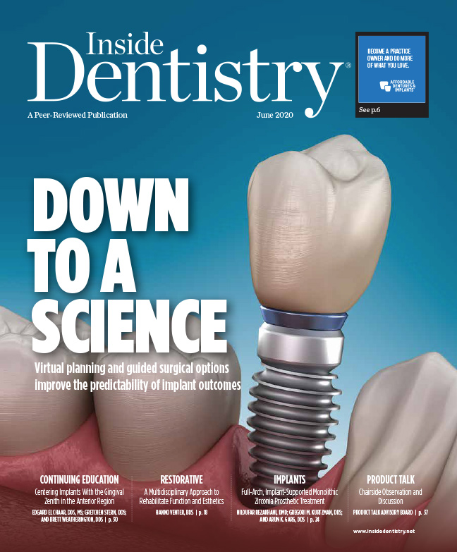 Inside Dentistry June 2020 Cover