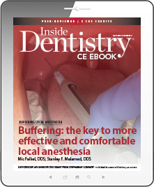 Buffering: the key to more effective and comfortable local anesthesia Ebook Cover