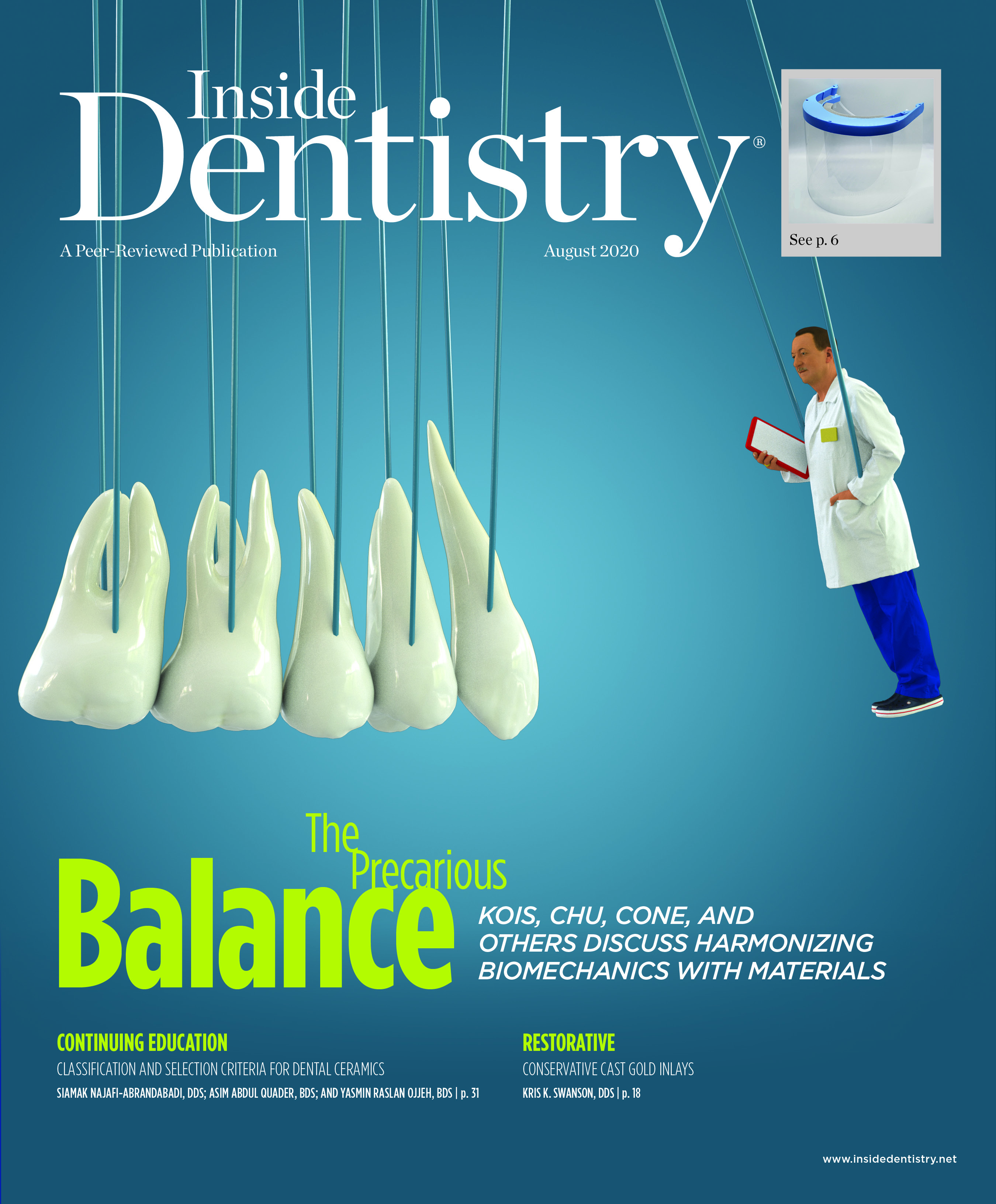 Inside Dentistry August 2020 Cover