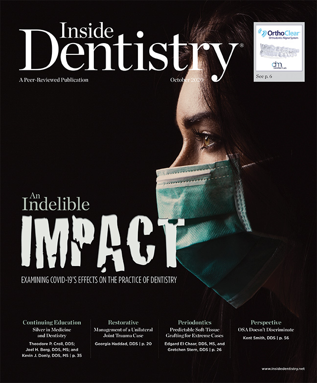 Inside Dentistry October 2020 Cover