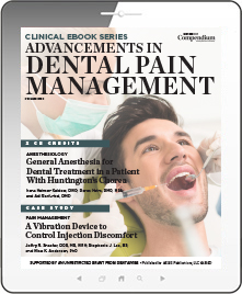 Advancements in Dental Pain Management Ebook Cover