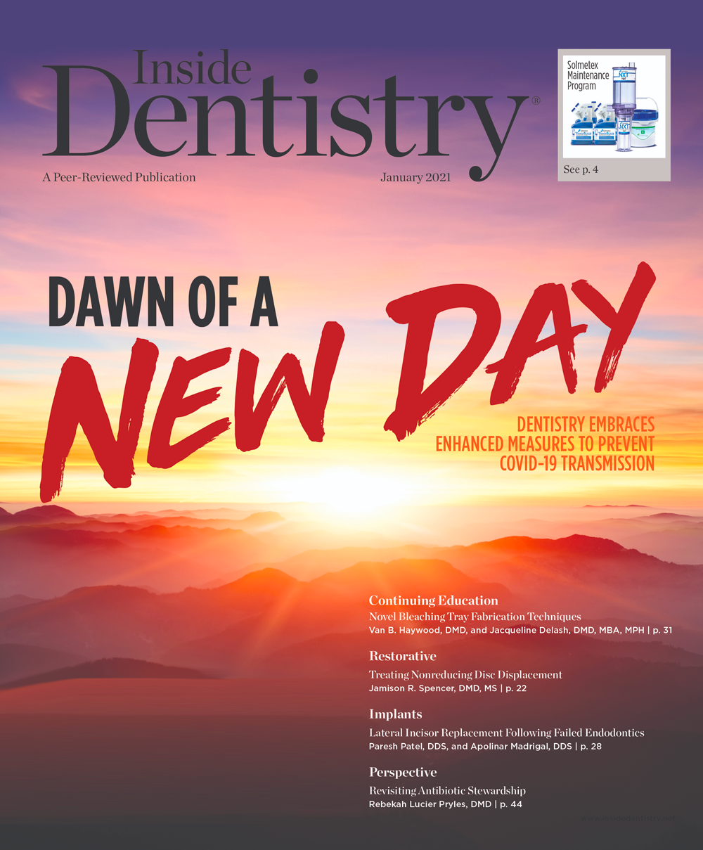 Inside Dentistry January 2021 Cover