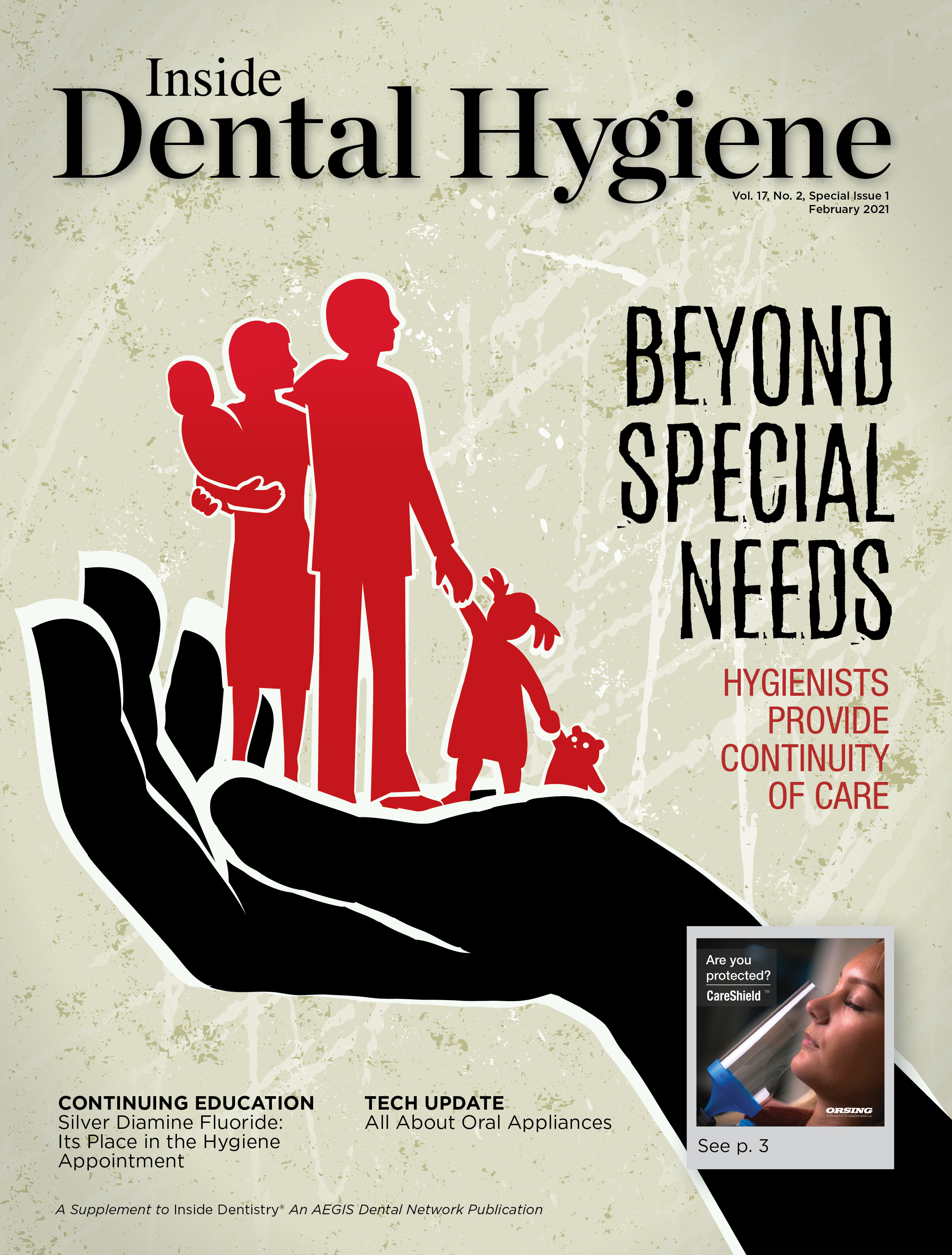 Inside Dental Hygiene February 2021 Cover