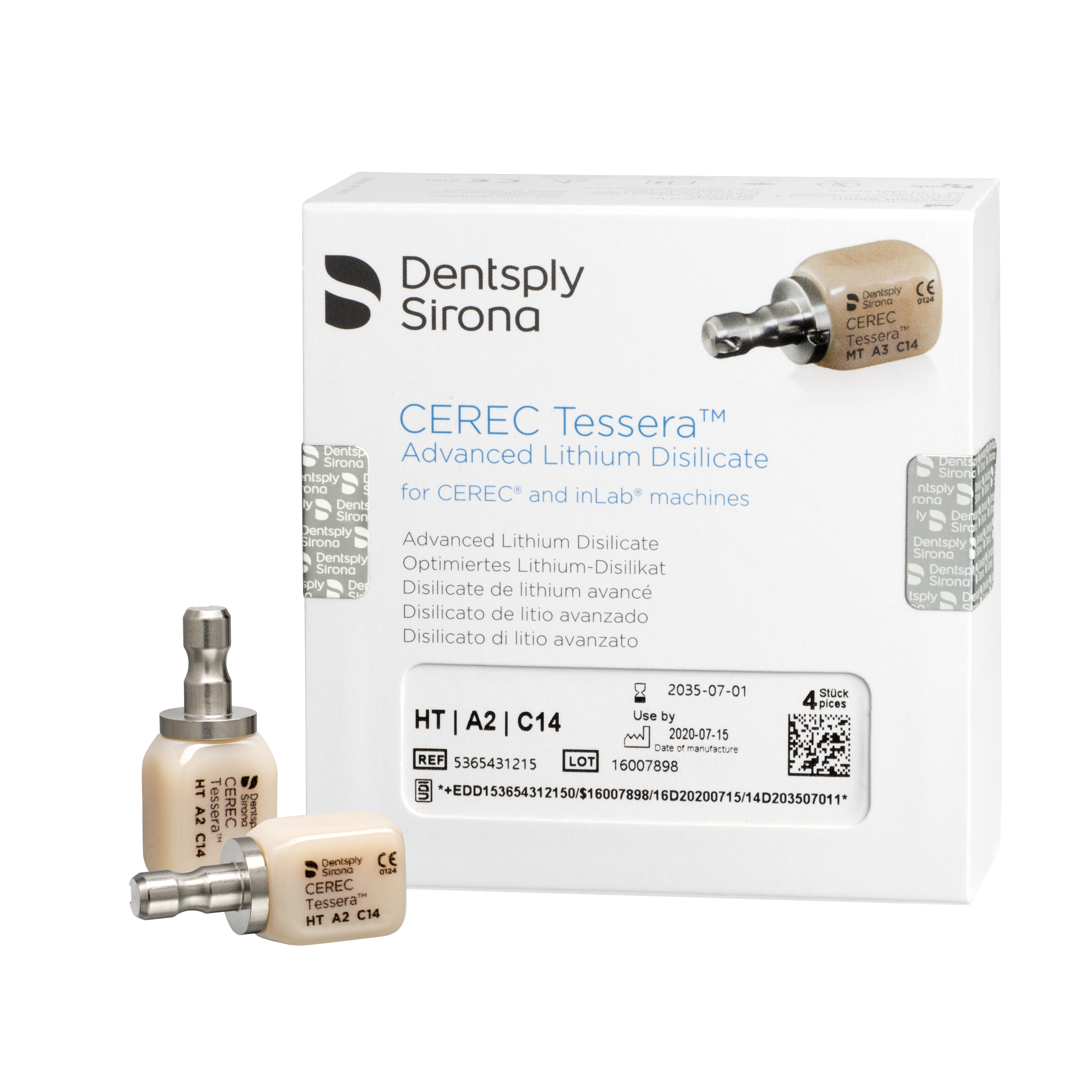 New CEREC Tessera High-Strength Glass Ceramic Blocks impress with fast  processing, high esthetics and robust strength | Aegis Dental Network