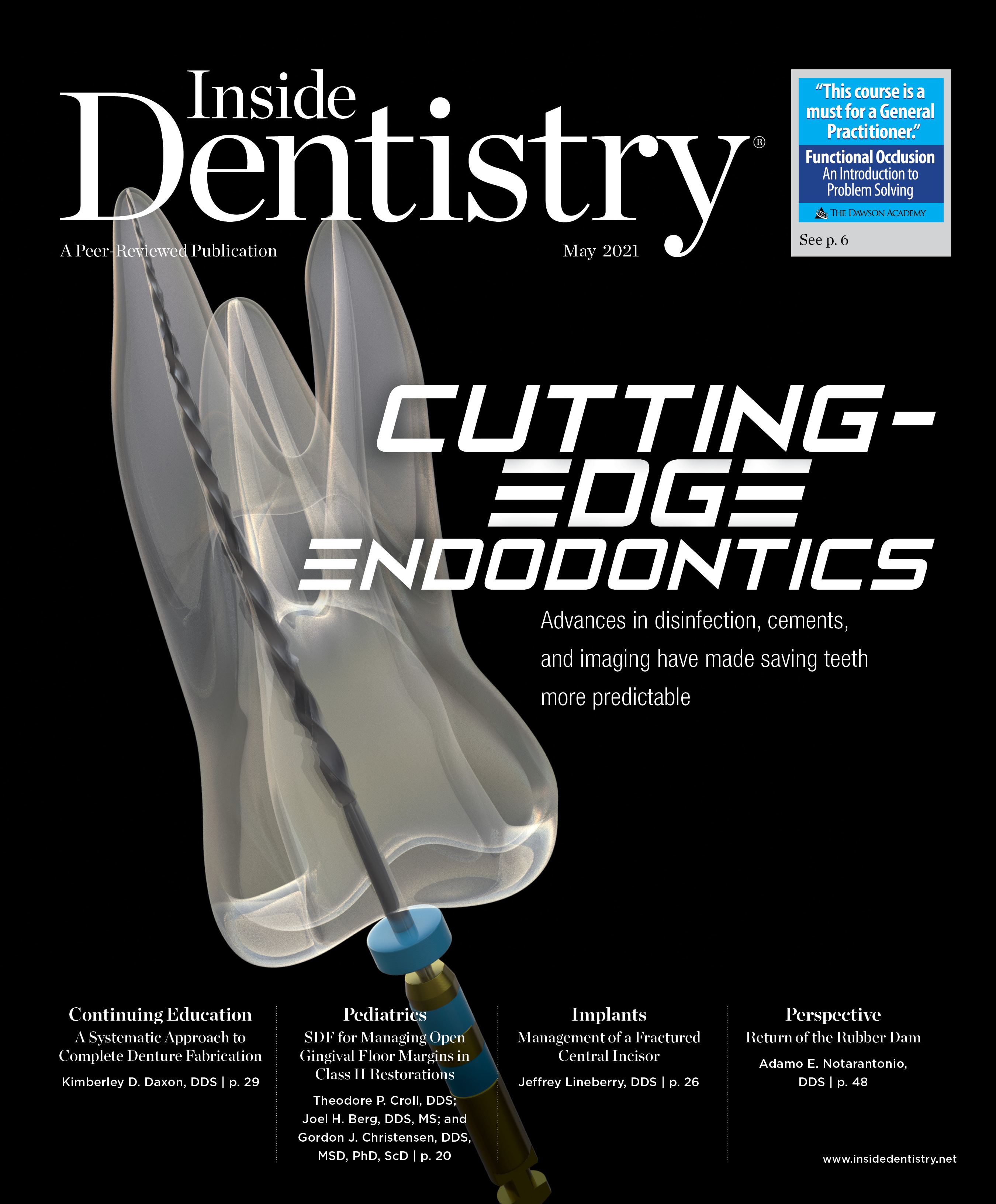 Inside Dentistry May 2021 Cover