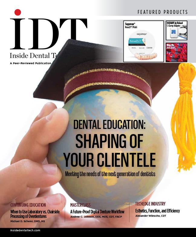 Inside Dental Technology May 2021 Cover