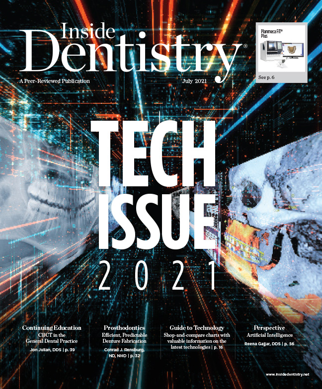 Inside Dentistry July 2021 Cover
