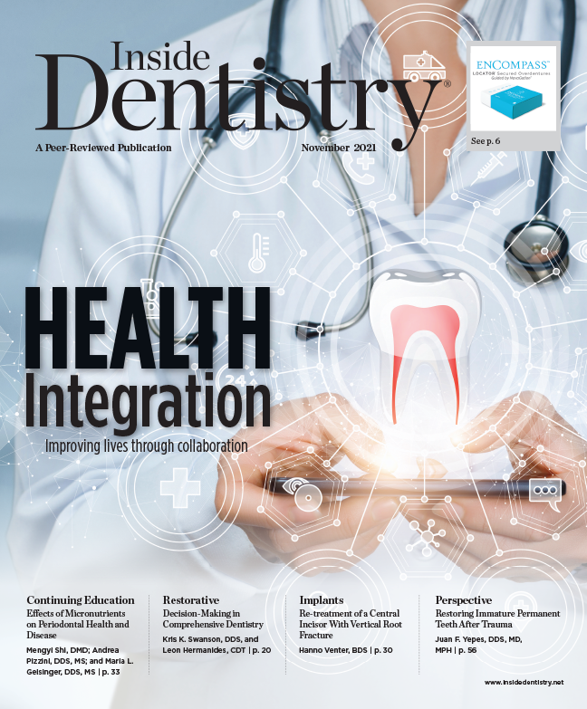 Inside Dentistry November 2021 Cover