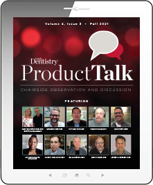 Product Talk: Chairside Observation and Discussion: FALL 2021 Ebook Cover