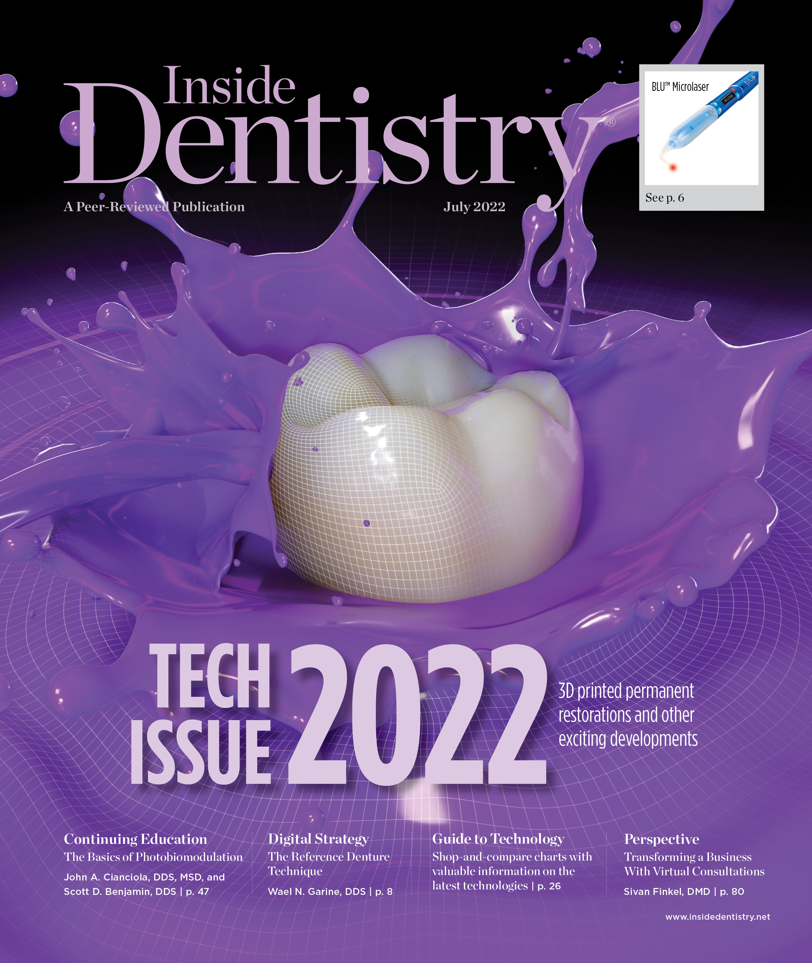 Inside Dentistry July 2022 Cover