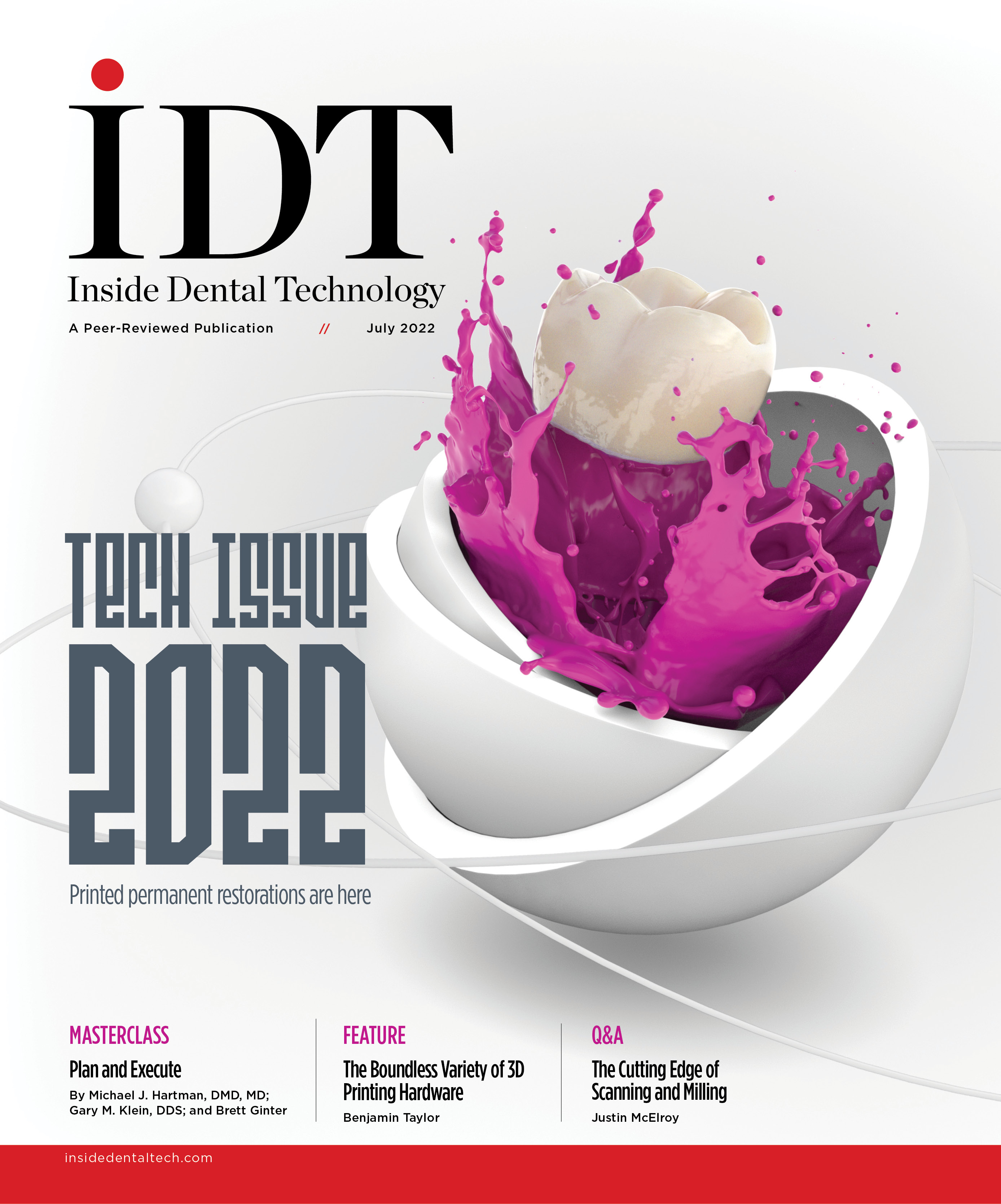 Inside Dental Technology July 2022 Cover