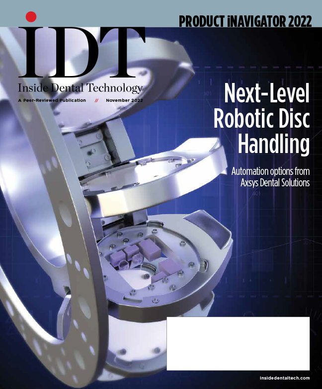 Inside Dental Technology November 2022 Cover