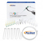 The iVac™ Apical Negative Pressure Irrigation and Activation System, which was designed to be used during the irrigation phase of root canal treatment and is compatible with most piezo ultrasonic scalers, provides a synergistic effect of negative pressure, concomitant irrigation, and ultrasonic vibration in one easy-to-use device, boosting the efficacy of root canal irrigation and disinfection.