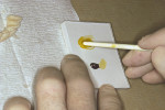 Figure 16  Dilution of the tints (eg, yellow and grey)b with unfilled resin can adjust the intensity of the tints’s chroma to the desired level.