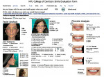 Figure 5  New York University College of Dentistry Smile Evaluation Form. Designed by John Calamia, DMD, Jonathan B. Levine, DMD, and Mitchell Lipp, DDS. Adapted from the work of Dr. Leonard Abrams<sup>3</sup>, 1987; Dr. Mauro Fradeani<sup>5</sup>, 2