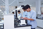 Figure 1 Digital Age Dental Labs in Vietnam is a state-of-the-art facility able to expand with production growth and accommodate the integration of advanced technologies. An innovative work environment is provided for dental technicians to work on cases c