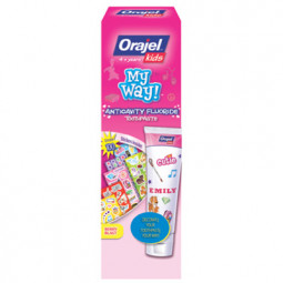 ORAJEL™ Kids MY WAY!™ Anticavity Fluoride Toothpaste by Church & Dwight Co., Inc.