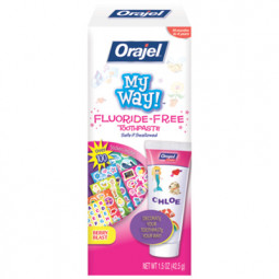 ORAJEL™ MY WAY!™ Fluoride-Free Toothpaste by Church & Dwight Co., Inc.