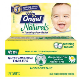 BABY ORAJEL™ Naturals Teething Pain Relief Tablets by Church & Dwight Co., Inc.