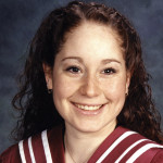 Figure 8  Patient’s high-school graduation photograph showing the smile she “used to have.”