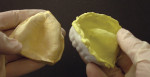 Figure 4. Accurate digital scans of dentures
can be recalled, printed, and used as custom
impression trays in denture replacement or repair procedures.