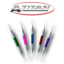 Titanium Implant Scalers and Curettes by A. Titan Instruments, Inc.