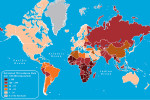 Figure 1. Estimated Tuberculosis Incidence Rates, 2010. Data from the World Health Organization’s tuberculosis database. Available from: www.who.int/tb/country/data/download/en/index.html. Accessed July 2012.
