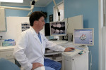 Figure 3  The dental operatory with a clinical CAD/CAM unit.