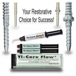 Flexi-Post, Flexi-Flange, and Ti-Core by Essential Dental Systems