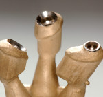 Figure 14. Castable sleeves featuring an HSL base are currently the most popular approach to
fabricating custom abutments.
