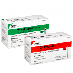 2% Xylocaine DENTAL with epinephrine 1:100,000 (lidocaine HCl and epinephrine Injection, USP) by Dentsply Sirona