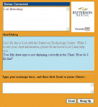 Figure 3  With Live Help, customers can interactin real time with a Patterson Support Specialistwithout picking up the phone.