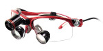 Figure 1 PERIOPTIX® offers high-quality and lightweight loupes and headlights at an unbeatable
price. They feature a unique modular frame system and portable LED light
source and are the exclusive carrier of the Adidas brand sports frame.