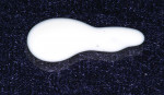 Figure 1  A typical resin sealant is hydrophobic and is physically separate from water.