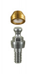 Ball-and-O-Ring Abutment