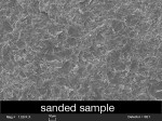 Figure 20  Sanded porcelain sample. Note the similarity between this micrograph and Figure 17.
