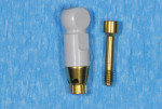 Figure 1 Impression component (ATLANTIS™ IO FLO, DENTSPLY Implants) used during intraoral scanning for ATLANTIS™ Abutment order.