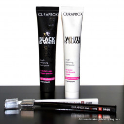 “Black Is White” Toothpaste by Curaprox