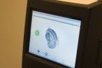 Fig 3. Viewing a scan on the cara Scan 4.0i’s screen.