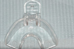 Fig 2. Clear impression tray as commercially produced by the manufacturer.