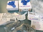 Microstomia treatment appliances, both custom and modified commercially available, along with customized impression trays that were used in the treatment of an EB patient.