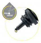 The drop control bottle design delivers just the right amount of bonding material needed.